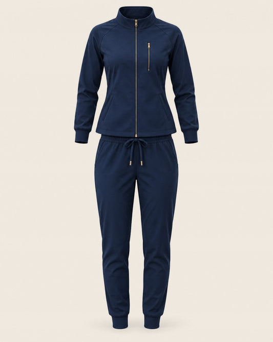 Aero Utility Set in Navy, worn