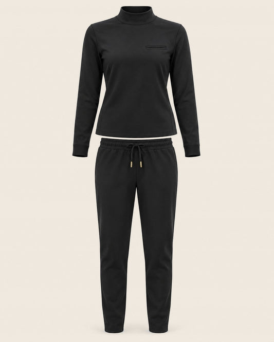 Noir Atelier Set in Black, worn