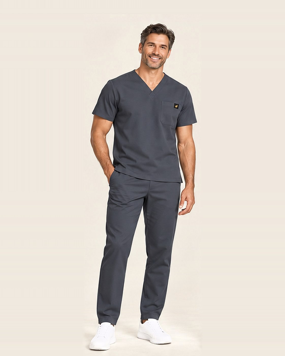 The Refined Standard – Men in Charcoal Gray