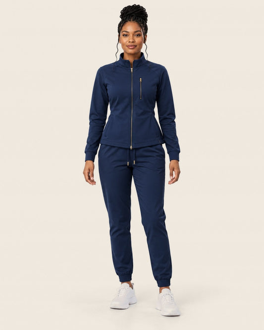 Aero Utility Set in Navy, worn