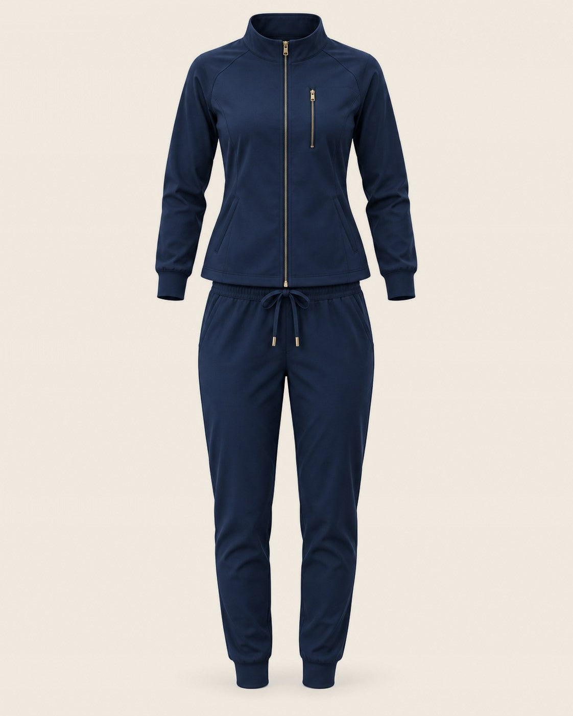 Aero Utility Set in Navy, worn
