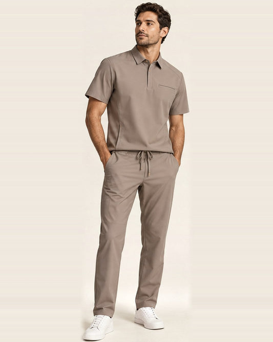 Meridian Set in Taupe, men's fit