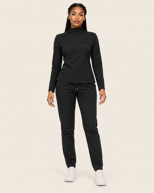 Noir Atelier Set in Black, worn