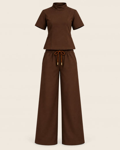 Terra Flow Set in Warm Brown, worn